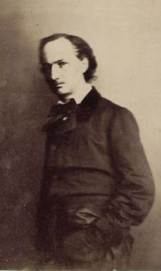 Portrait de baudelaire par Nadar (la photo prsente est tronque)