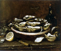 Huître et citron, Guillaume Fouace, 1837-1895