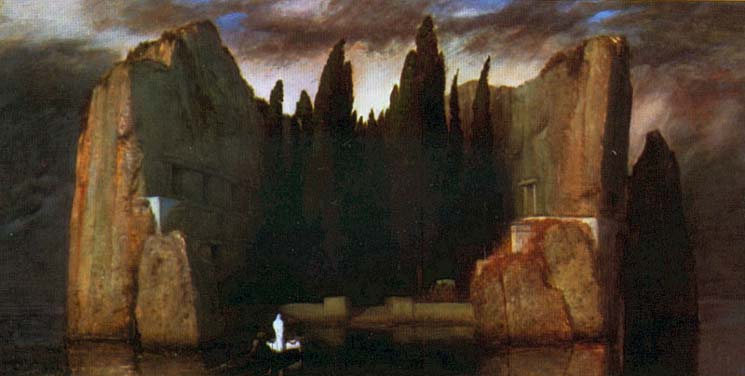 Arnold Bcklin, l'Ile des morts