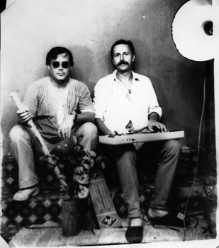 Porto-Novo, 1983, avec JS berg, atelier photo dans la rue