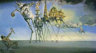 Tentation de St Antoine,Dali