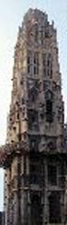 Tour de beurre de la cathédrale de Rouen, finie 1506.